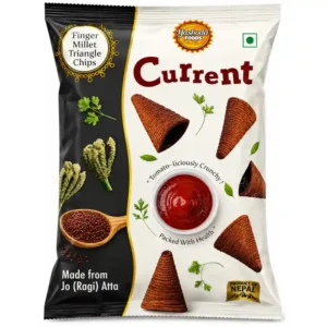 Current Finger Millet Triangle Chips