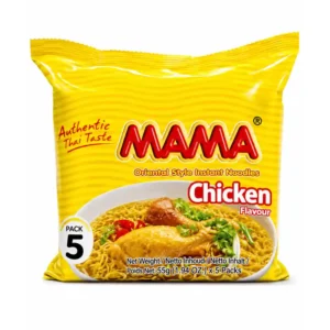 Mama Chicken Flavour Noodles, 5 Pack