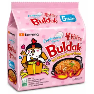 Samyang Buldak Carbonara, 5 Pack