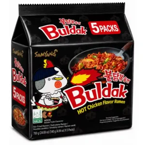 Samyang Buldak Hot Chicken, 5 Pack