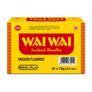Wai Wai Chicken Instant Noodles 30 x 75 g