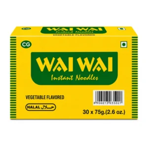 Wai Wai Vegetable Instant Noodles 30 x 75 g